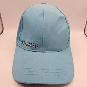 Aldi Insider Hat Cap‎ Baseball Adjustable Grocery Store Market Blue